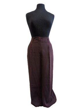 NWOT RW&Co. Suiting Wide-Leg Trousers | 10L